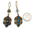 Vintage Afghan Handcrafted Jingle Earrings - Traditional Kuchi Baluchi Jewelry for Women