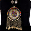 Vintage Afghan Beaded Statement Necklace