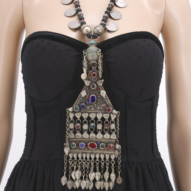 Vintage Turkmen Tribal Kuchi Necklace