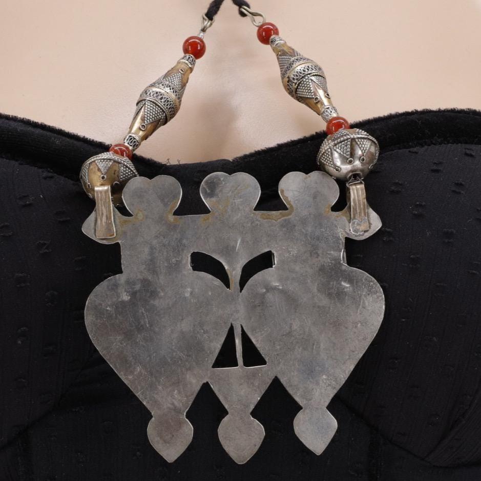 Vintage Afghan Pendant Necklace