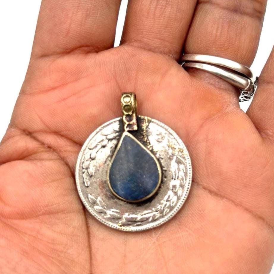 Vintage Coin Pendants: Handcrafted Historical Jewelry from Afghanistan, India, Persia & Russia