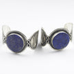 Vintage Afghan Kuchi Cuff Bracelet Set - Bohemian Statement Jewelry for Tribal and Belly Dance