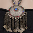 Antique Kuchi Necklace | Vintage Afghan Tribal Pendant | Statement Bohemian Jewelry