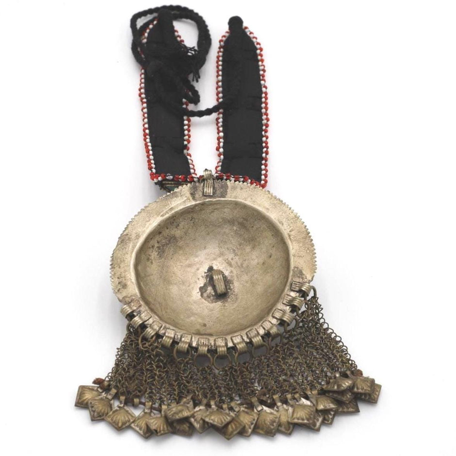 Vintage Afghan Kuchi Pendant Necklace