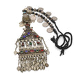Large Afghan Vintage Jewelry Necklace | Kuchi Tribal Pendant | Coin Necklace Adjustable