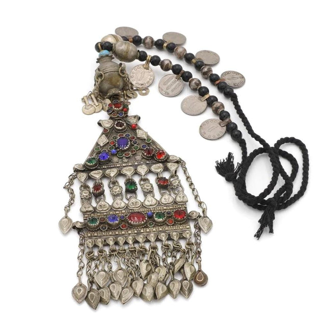 Vintage Turkmen Tribal Kuchi Necklace