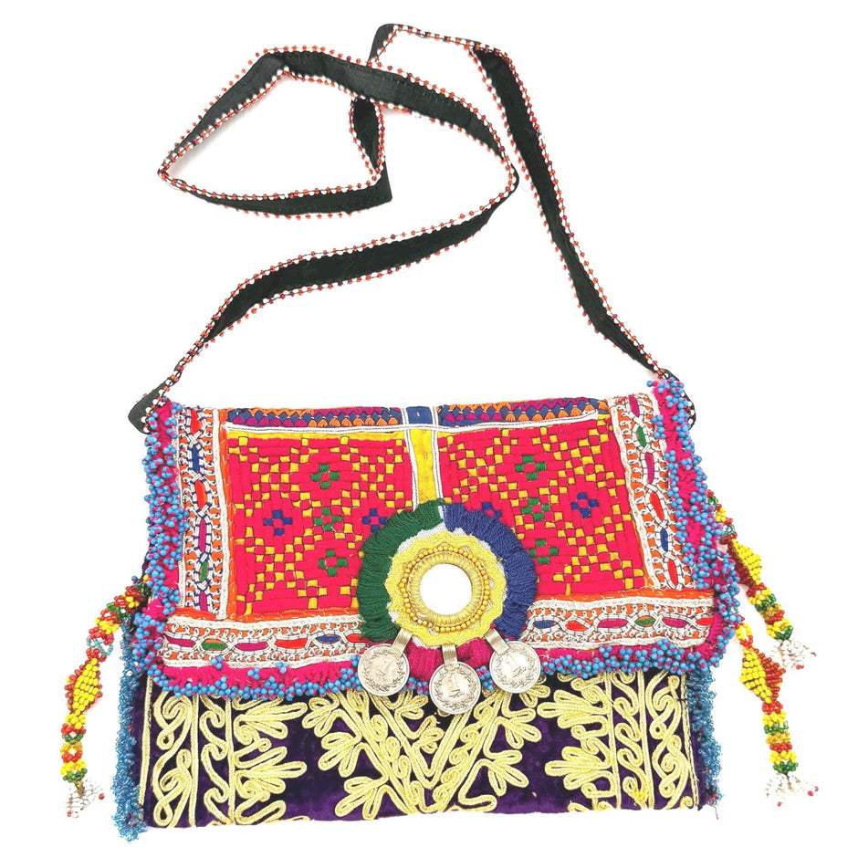 Embroidered Afghan Tribal Shoulder Bag