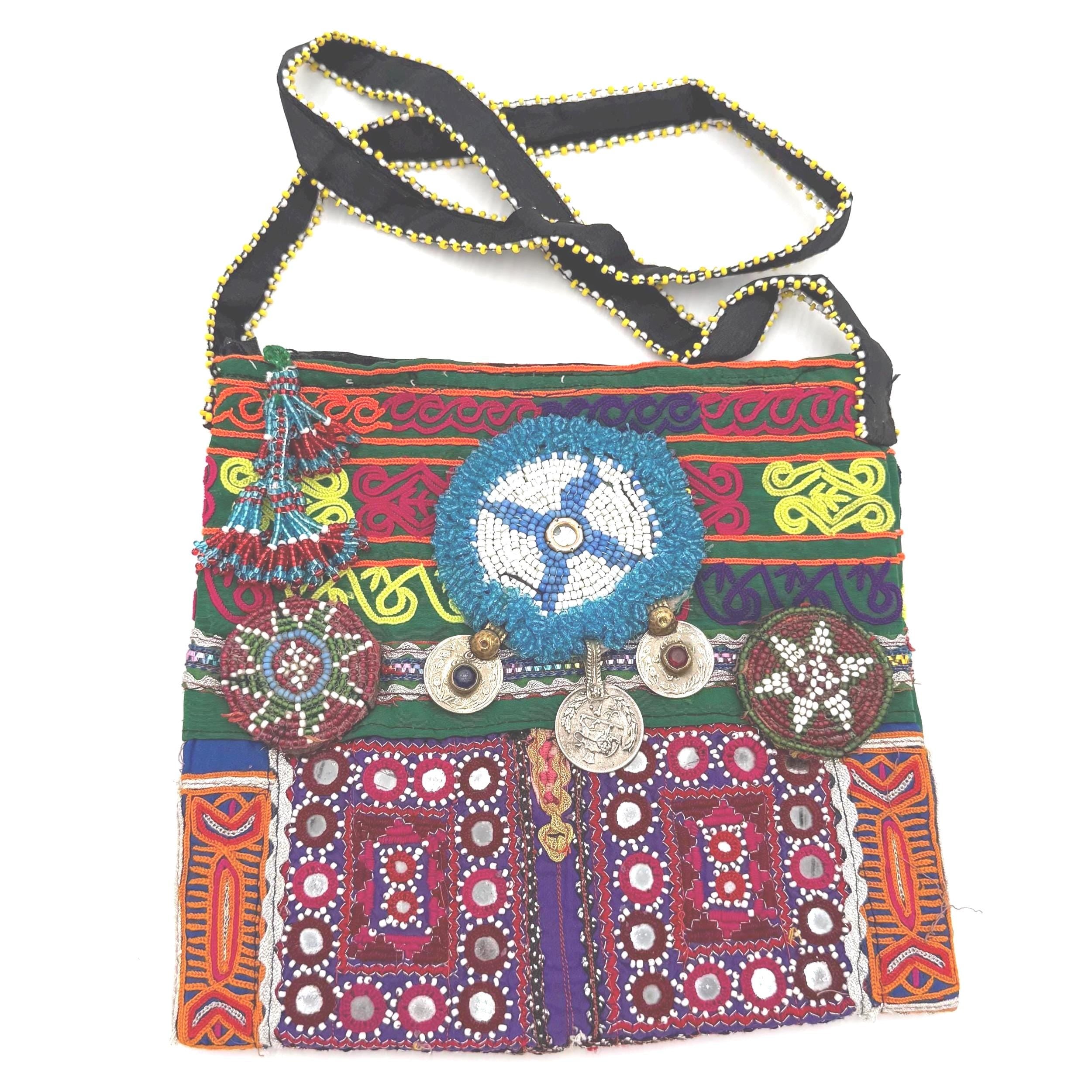 Embroidered Afghan Tribal Bag