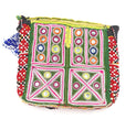 Handmade Afghan Beaded Crossbody Bag – Embroidered Tribal Shoulder Purse – Bohemian Style