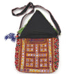 Handmade Afghan Beaded Crossbody Bag – Embroidered Tribal Shoulder Purse – Bohemian Style