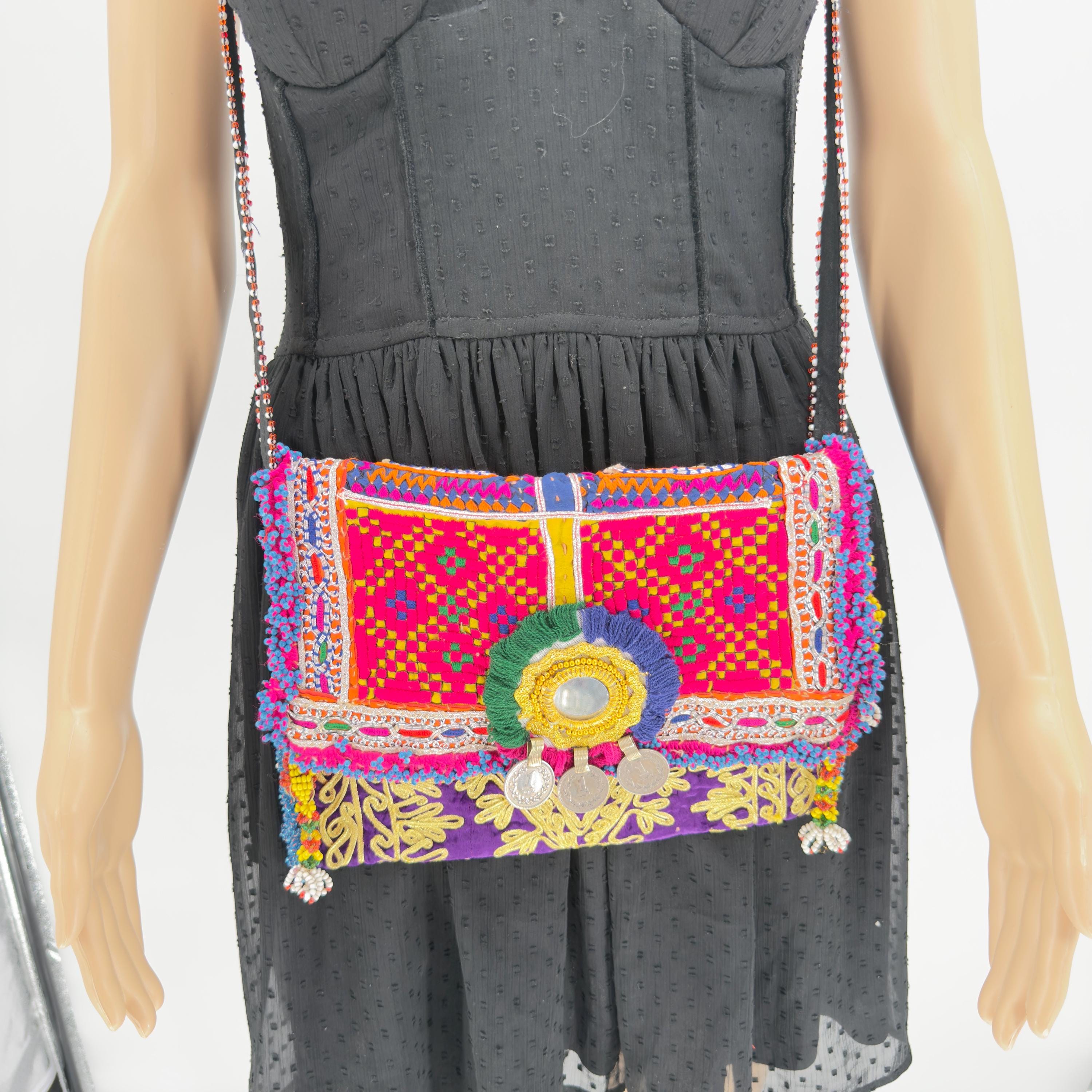 Embroidered Afghan Tribal Shoulder Bag