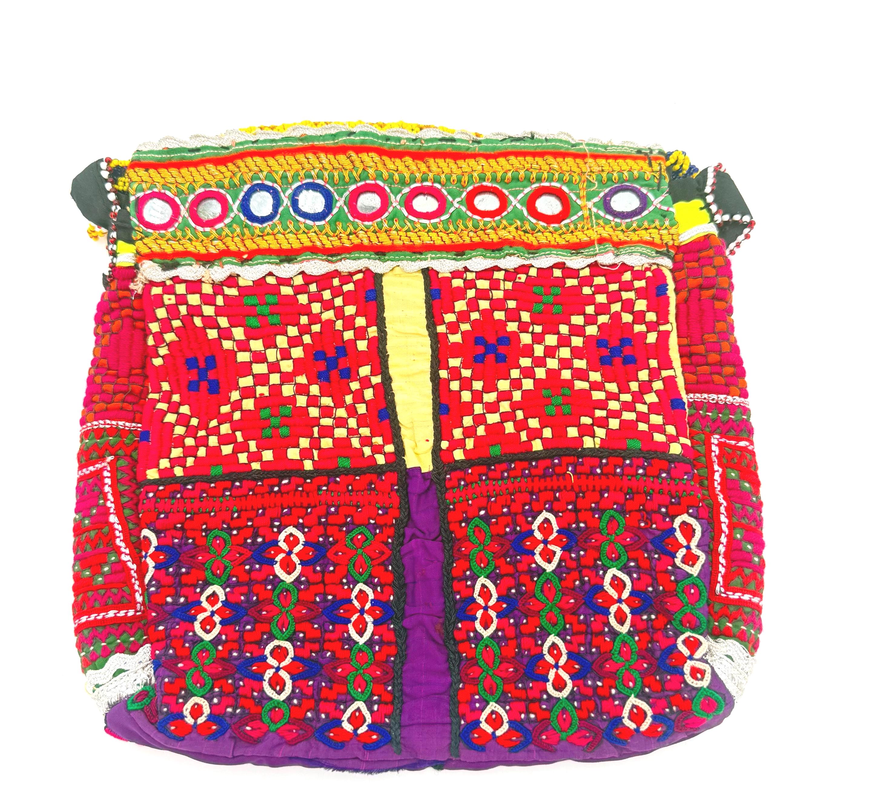Embroidered Afghan Tribal Shoulder Bag
