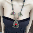 Vintage Afghan Statement Necklace – Handmade Kuchi Tribal Boho Ethnic Jewelry - Adjustable