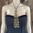 Vintage Afghan Statement Necklace – Handmade Kuchi Tribal Pendant - Boho Ethnic Coins Jewelry - Adjustable