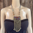 Vintage Afghan Antique Necklace | Kuchi Tribal Pendant Jewelry | Adjustable