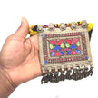 Vintage Afghan Necklace | Kuchi Tribal Pendant Jewelry | Adjustable