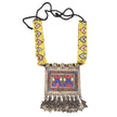 Vintage Afghan Necklace | Kuchi Tribal Pendant Jewelry | Adjustable