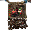 Afghan Vintage 3 pendants Necklace | Kuchi Tribal Jewelry | Adjustable
